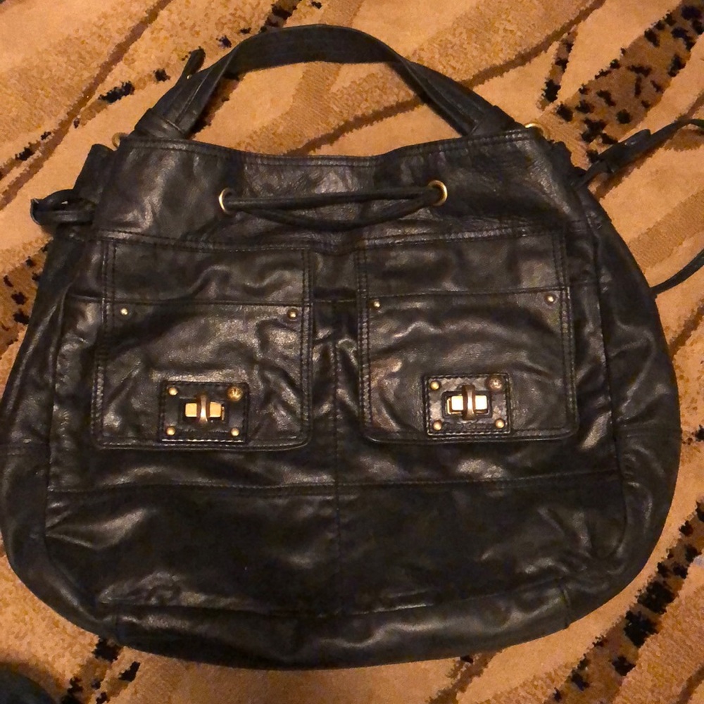 Juicy Couture Black Hobo Bag